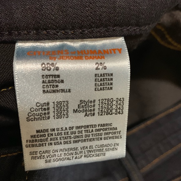 Citizens of humanity preloved jeans - Picture 8 of 8